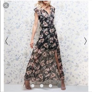 WHBM Floral Maxi Dress